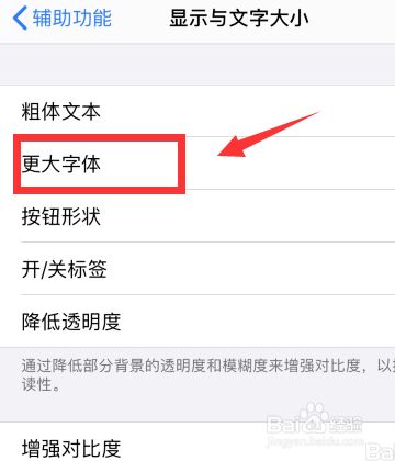 怎样调字体大小苹果版(ios怎么调字体大小)
